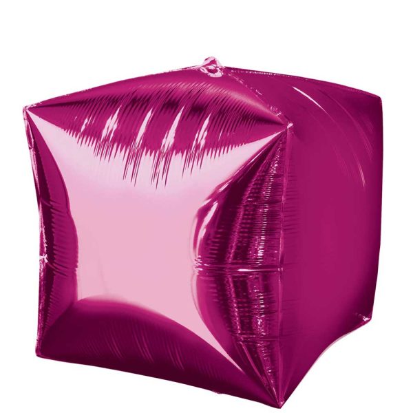 Bright Pink Cubez Balloon Hot on Sale