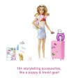 Barbie  Malibu  Travel Set - 10+ Pieces Including Working Suitcase & Puppy Sale