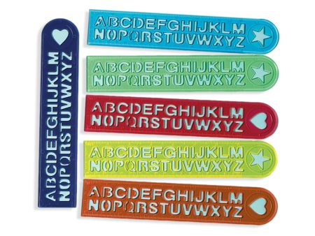 Alphabet Ruler Favors 12pcs Online Hot Sale