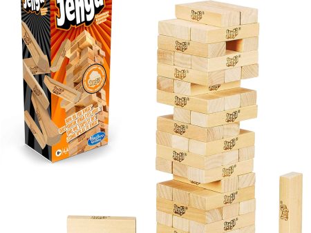 Jenga Classic Stacking Game Discount