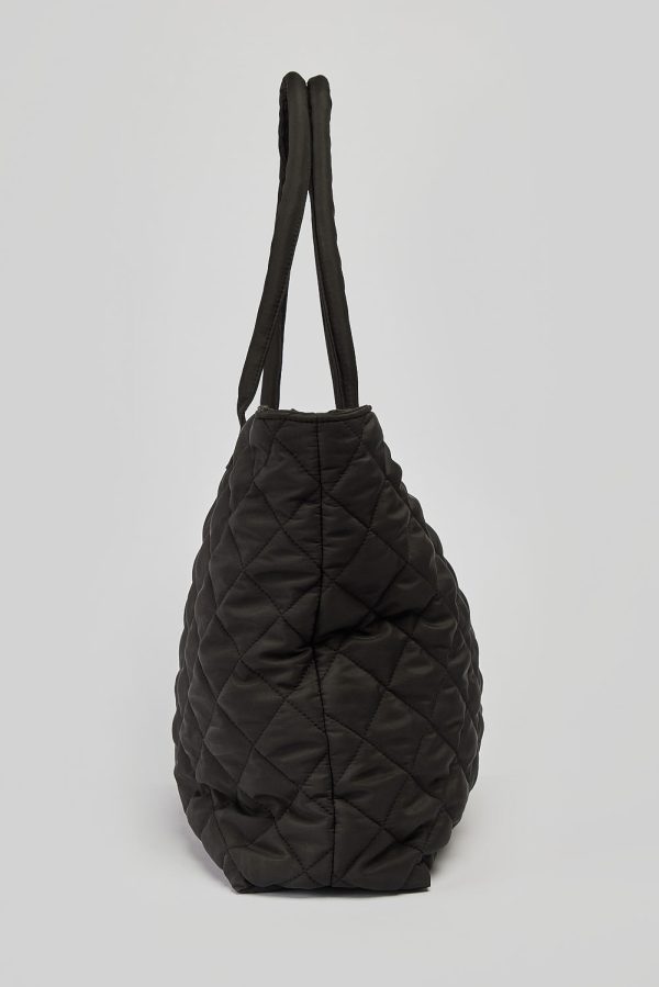 SOFT QUILTED TOTE BAG Discount