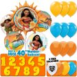 Moana Tropical Beach Party Balloon Kit Hot on Sale