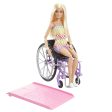 Barbie Doll With Wheelchair And Ramp - Blonde Hot on Sale