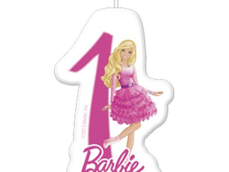 Barbie Sparkle Numeral Candle No. 1 For Discount