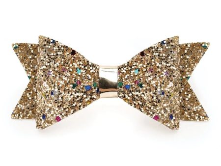 The Great Gold Bow Hair Clip on Sale