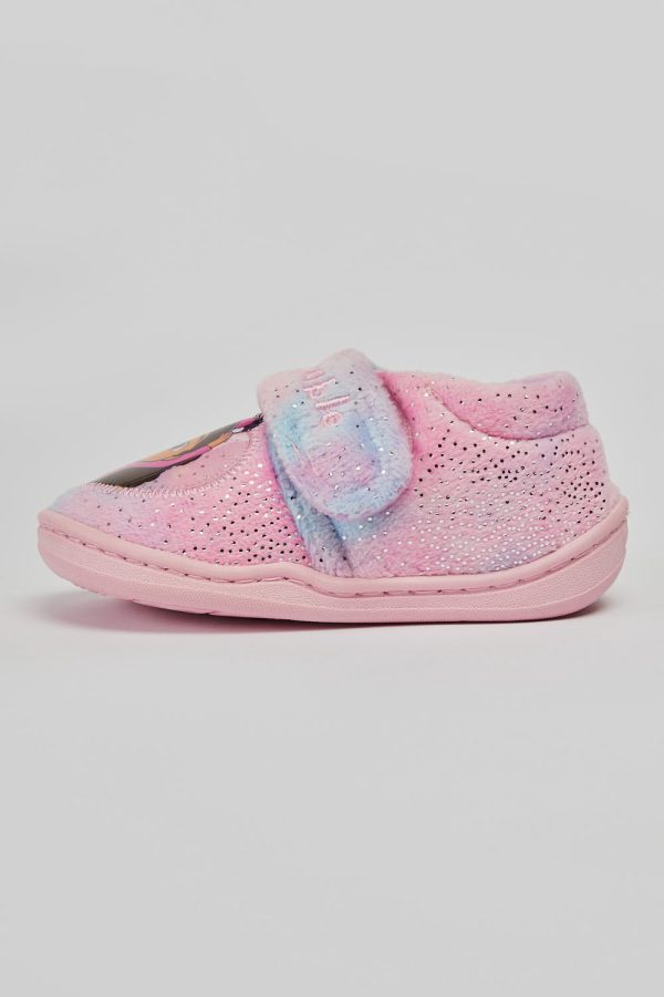 GDH AMELIA STITCHED RAINBOW FUR SLIPPER For Cheap