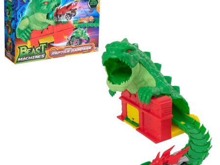 Teamsterz Reptile Rampage Car Launcher | Includes Beast Machine Car For Cheap