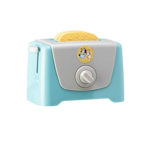 Bluey Mini Kitchen With Toaster   Features 17 Accessories Hot on Sale