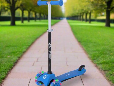 EVO Light Up Mini Cruiser Scooter  -  Baby Blue For Cheap