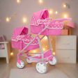 Dolly Tots Twin Dolls Pram Discount