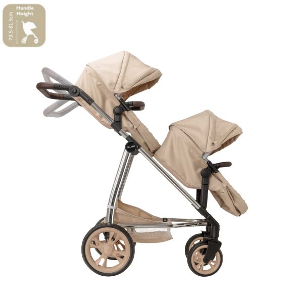 Celuna Premium Stone Twin Dolls Travel System - 9 Play Patterns For Discount