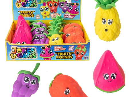 Fruity Friends Assorted Fidget Toys - 12 Pack For Discount