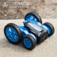 Tornado Blue LED Stunt Remote Control Car Sale