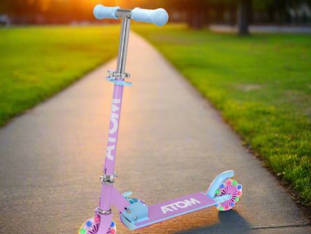 ATOM Light Up Inline Scooter - Lilac For Sale