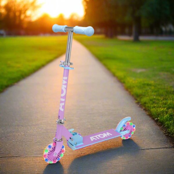 ATOM Light Up Inline Scooter - Lilac For Sale