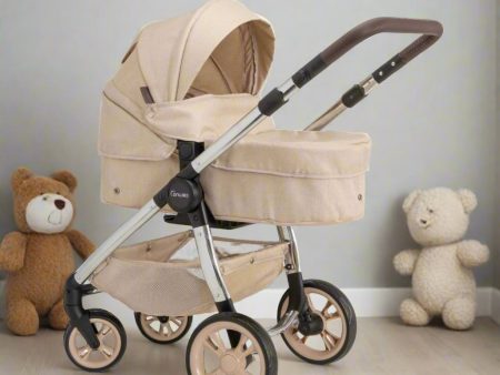 Celuna Premium Vogue Stone Dolls Pram - Two Pram Modes Hot on Sale