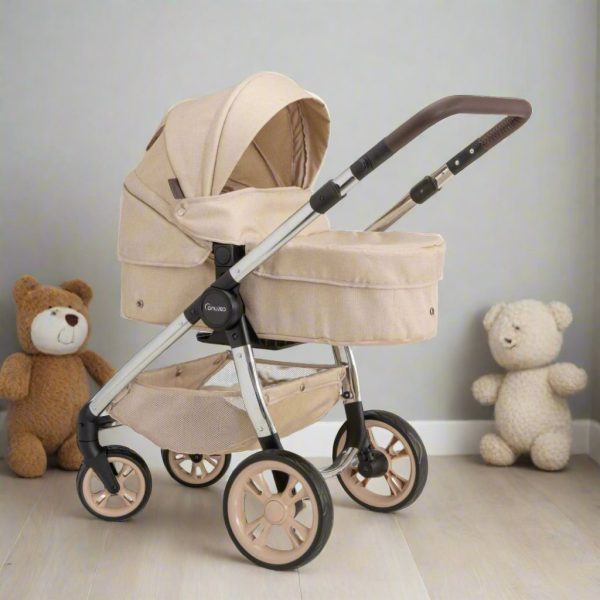 Celuna Premium Vogue Stone Dolls Pram - Two Pram Modes Hot on Sale