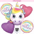 Unicorn in the Clouds Birthday Balloon Bouquet For Discount