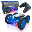 Tornado Blue LED Stunt Remote Control Car Sale