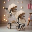 Celuna Premium Stone Twin Dolls Travel System - 9 Play Patterns For Discount