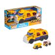 Teamsterz My First JCB Tommy Transporter | Includes 2 Cars Supply