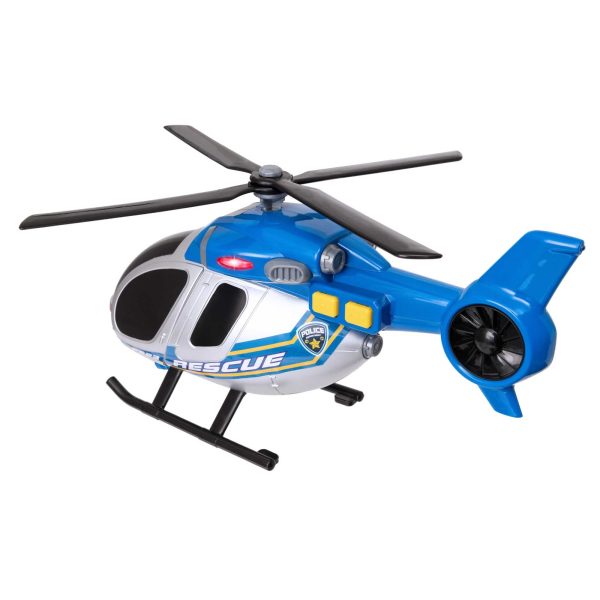 Teamsterz Lights & Sounds Police Helicopter - Medium Fashion