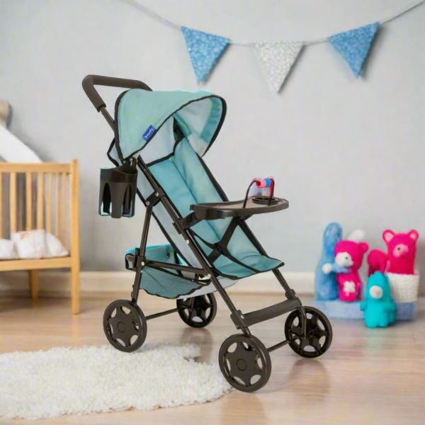 Chicco Ulala Playtime Dolls Pushchair - Blue Online Hot Sale