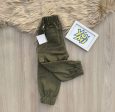 Stylish Cotton Green Cargo Trousers for Girls and Boys Sale