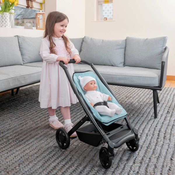 Chicco Junior 3-IN-1 Dolls Pram - Blue Sale