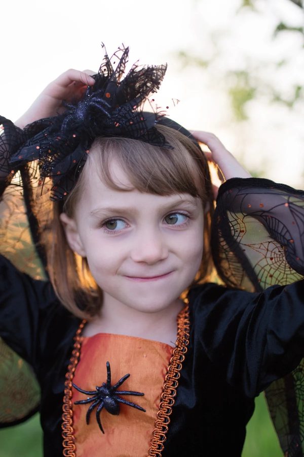 Sybil the Spider Witch Dress & Headband For Cheap