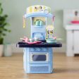 Bluey Mini Kitchen With Toaster   Features 17 Accessories Hot on Sale