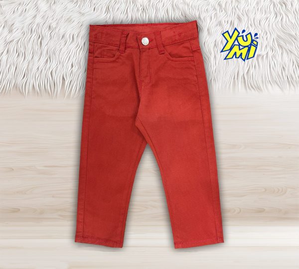 Stylish Maroon Cotton Printed Pants for Kids Sale