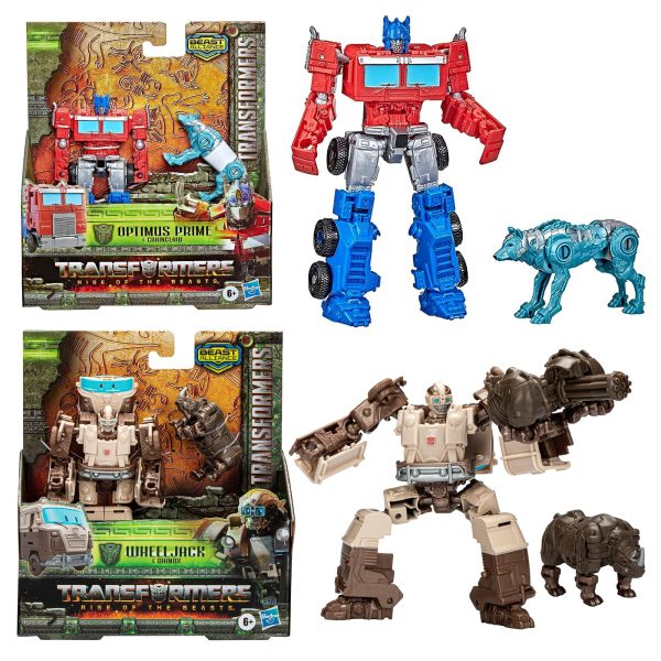 Transformers: Rise of the Beasts Optimus Prime   Wheeljack Assortment on Sale