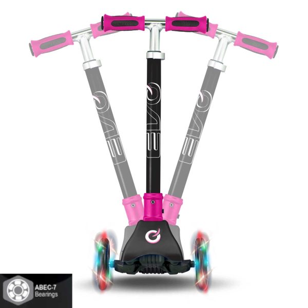 EVO Light Up Cruiser Scooter - Pink For Cheap