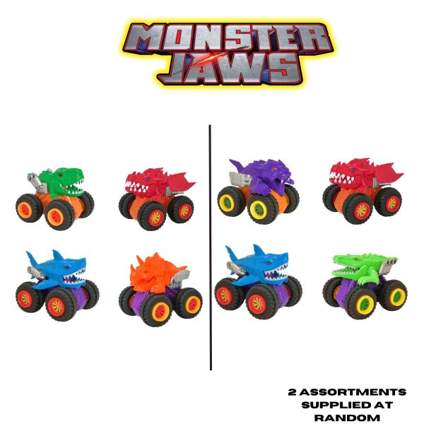 Teamsterz Monster Jaws 4 Pack on Sale