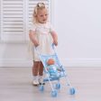 BabyBoo Kitty Doll Stroller - Blue Online now