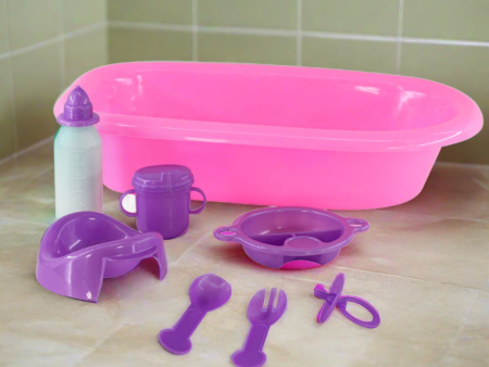 8 Piece Baby Doll Bath Set Online Sale