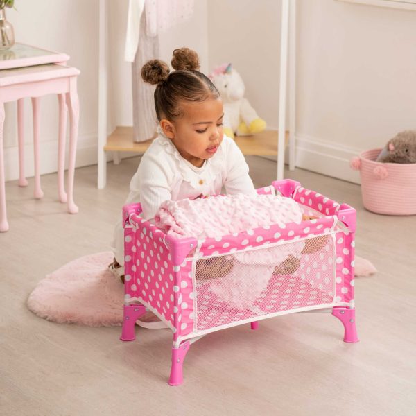 Dolly Tots Travel Dolls Cot For Cheap