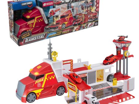 Teamsterz Emergency City Fire Command Play Set Fashion