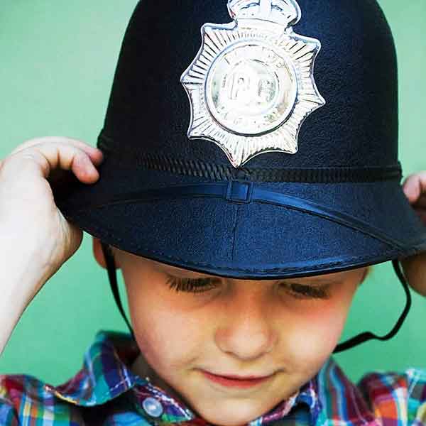 Fancy Dress Police Helmet Sale