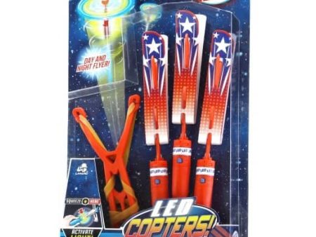 Stunt Flyer LED Copter For Discount