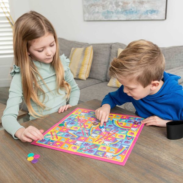 Magical Snakes & Ladders Board Game Hot on Sale