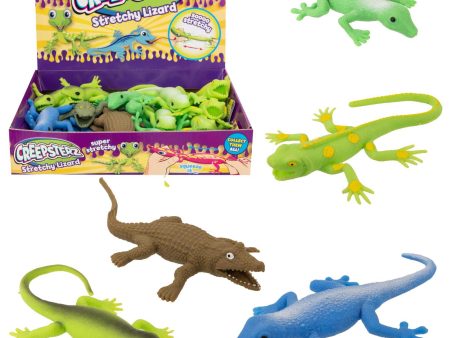 Creepsterz Stretchy Lizards Assorted Fidget Toys - 24 Pack Online