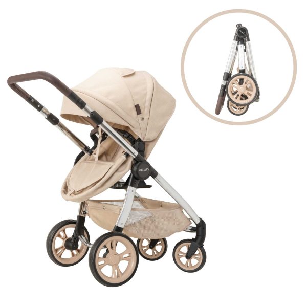 Celuna Premium Vogue Stone Dolls Pram - Two Pram Modes Hot on Sale