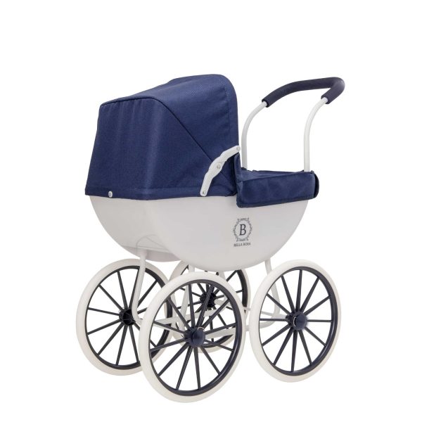 Bella Rosa My First Carriage Pram - Navy Fashion