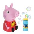 Peppa Pig Bubble Machine - Includes 118ml Bubble Solution For Cheap