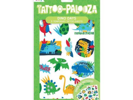 Tattoo Palooza Temporary Tattoo: Dino Days Fashion