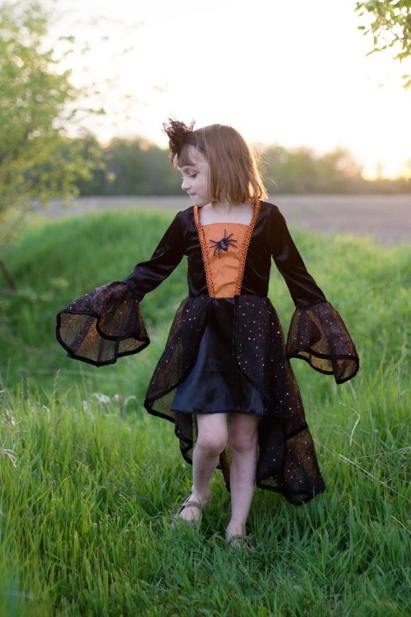 Sybil the Spider Witch Dress & Headband For Cheap