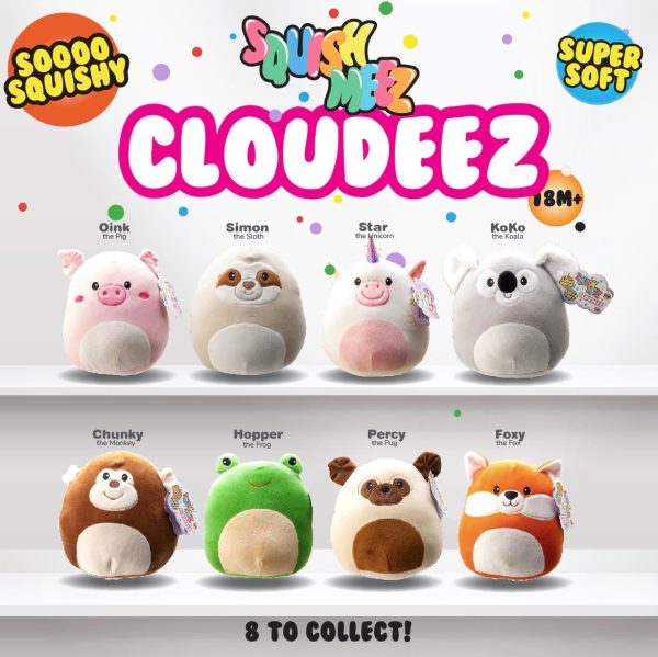 Squish Meez Cloudeez 9  Plush Toy | KoKo Fashion