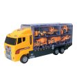 Teamsterz Construction Transporter Toy Truck Playset on Sale